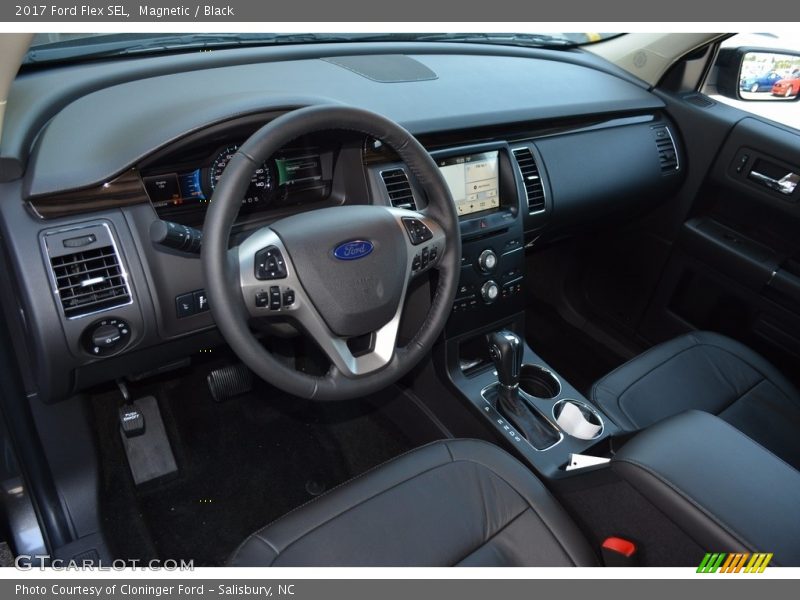 Magnetic / Black 2017 Ford Flex SEL