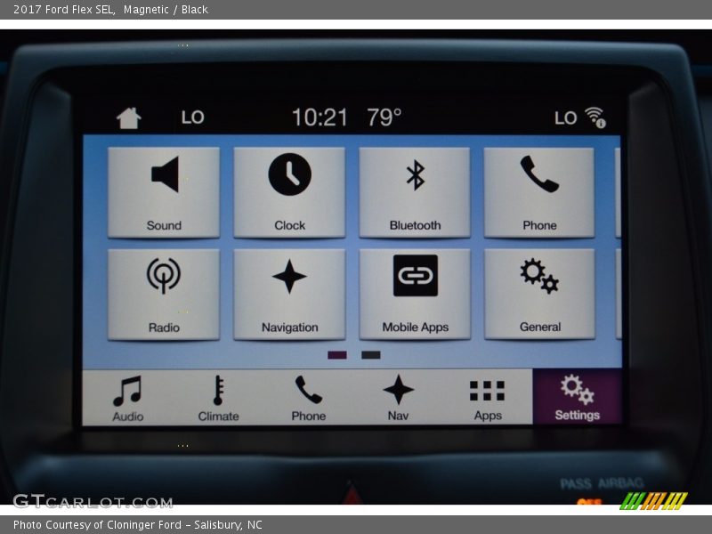 Magnetic / Black 2017 Ford Flex SEL