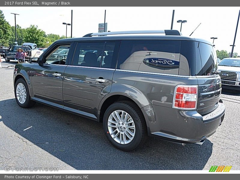 Magnetic / Black 2017 Ford Flex SEL