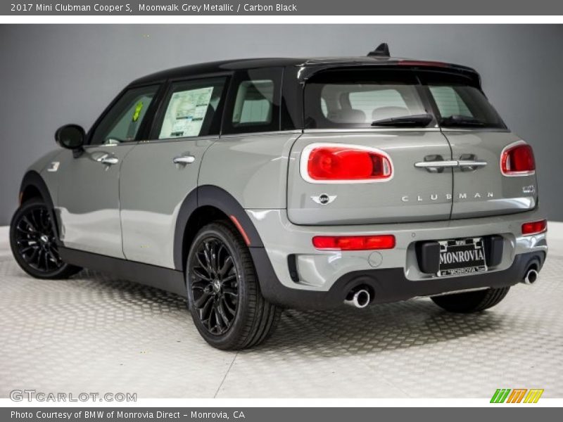 Moonwalk Grey Metallic / Carbon Black 2017 Mini Clubman Cooper S