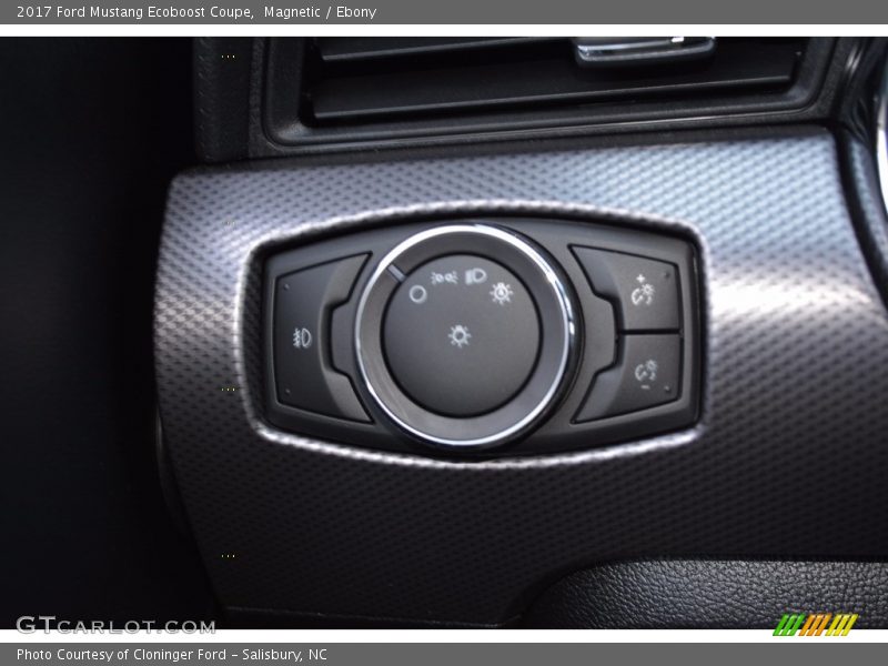 Magnetic / Ebony 2017 Ford Mustang Ecoboost Coupe