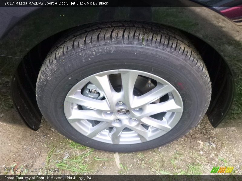 Jet Black Mica / Black 2017 Mazda MAZDA3 Sport 4 Door