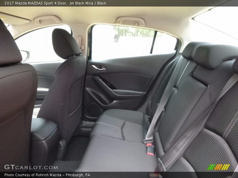 Jet Black Mica / Black 2017 Mazda MAZDA3 Sport 4 Door