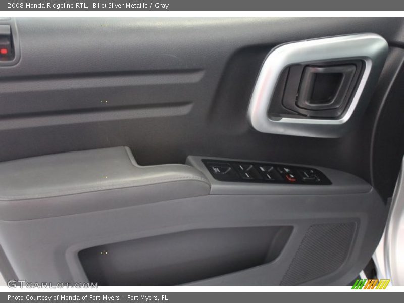 Billet Silver Metallic / Gray 2008 Honda Ridgeline RTL