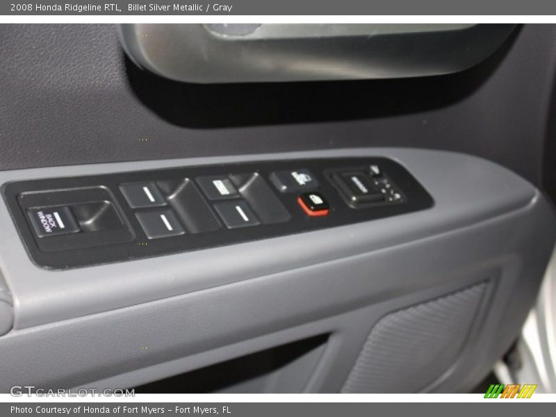 Billet Silver Metallic / Gray 2008 Honda Ridgeline RTL