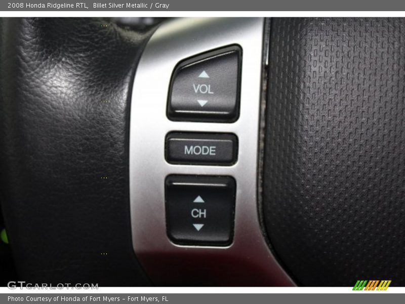 Billet Silver Metallic / Gray 2008 Honda Ridgeline RTL