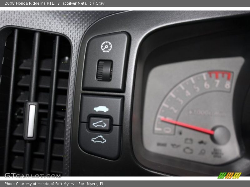 Billet Silver Metallic / Gray 2008 Honda Ridgeline RTL