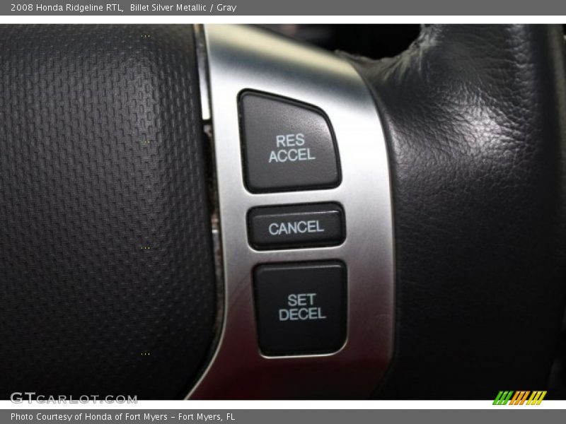 Billet Silver Metallic / Gray 2008 Honda Ridgeline RTL