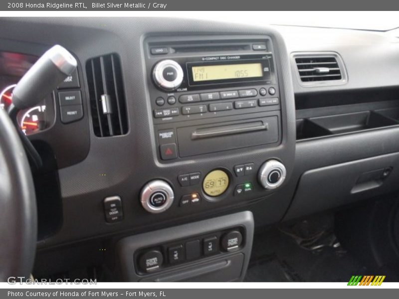 Billet Silver Metallic / Gray 2008 Honda Ridgeline RTL