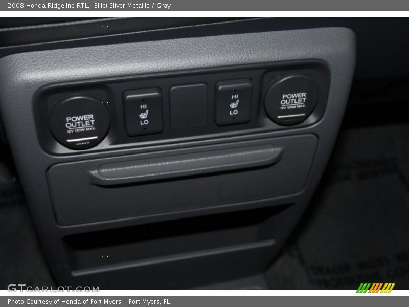 Billet Silver Metallic / Gray 2008 Honda Ridgeline RTL