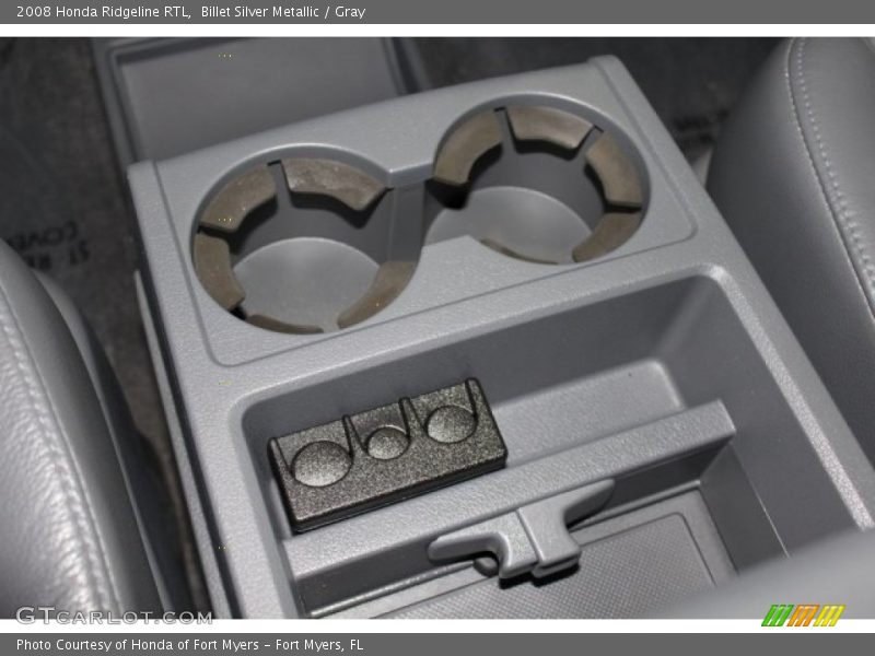 Billet Silver Metallic / Gray 2008 Honda Ridgeline RTL