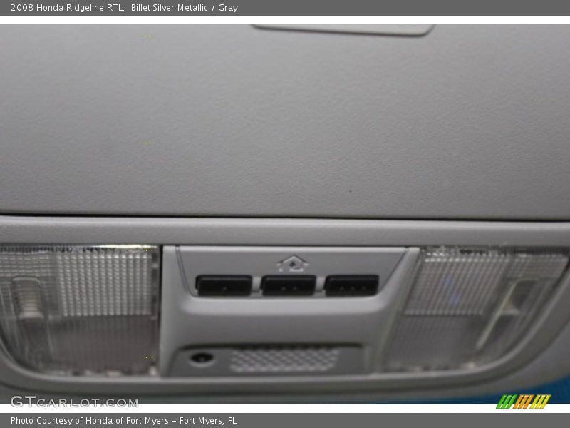 Billet Silver Metallic / Gray 2008 Honda Ridgeline RTL