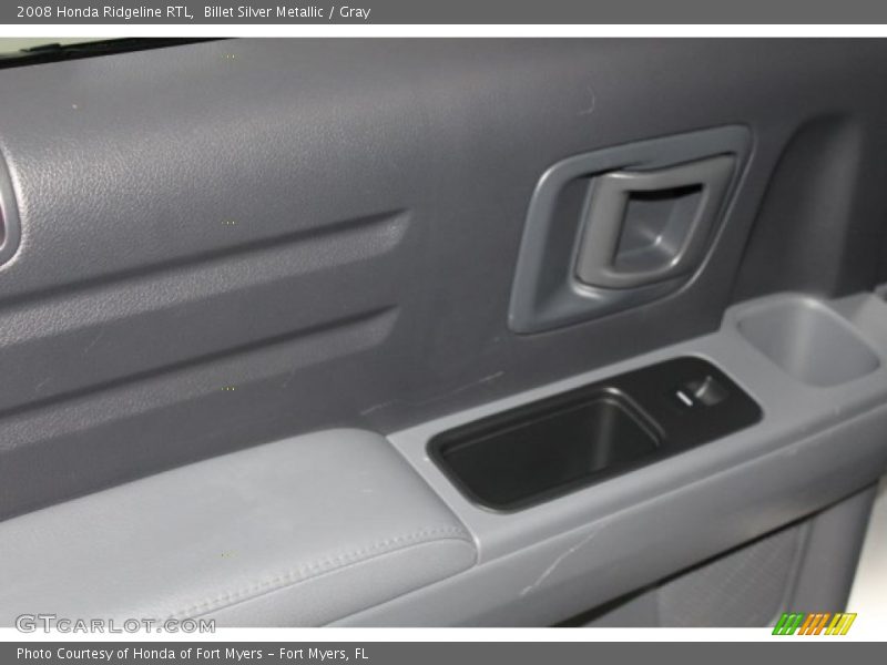 Billet Silver Metallic / Gray 2008 Honda Ridgeline RTL