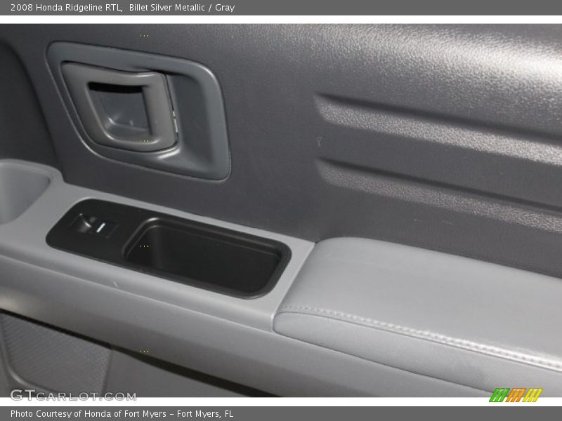 Billet Silver Metallic / Gray 2008 Honda Ridgeline RTL