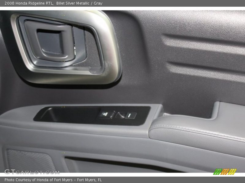 Billet Silver Metallic / Gray 2008 Honda Ridgeline RTL