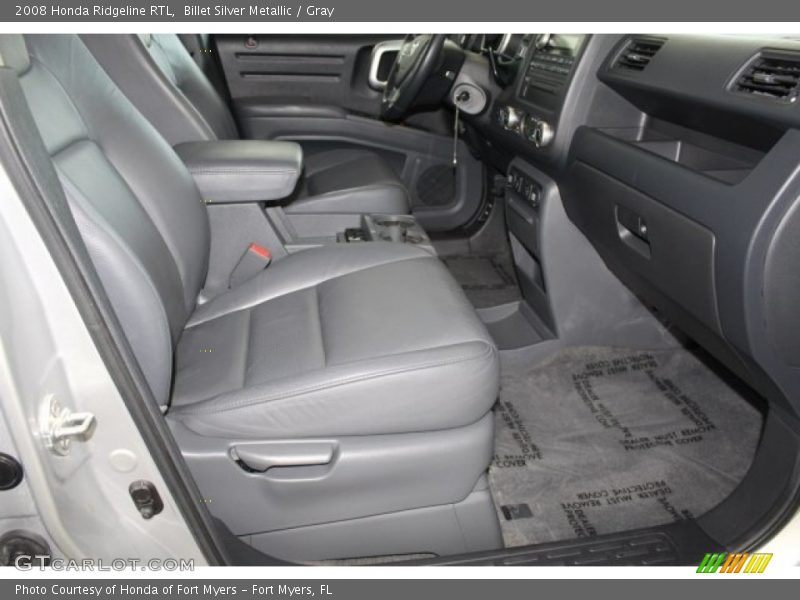 Billet Silver Metallic / Gray 2008 Honda Ridgeline RTL