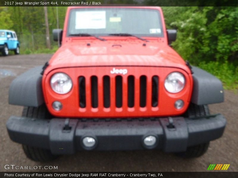 Firecracker Red / Black 2017 Jeep Wrangler Sport 4x4
