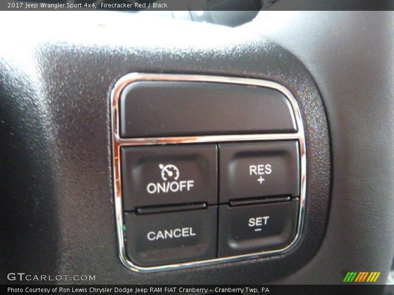 Firecracker Red / Black 2017 Jeep Wrangler Sport 4x4