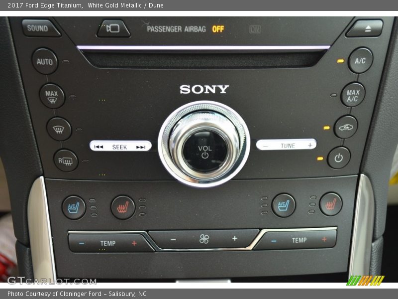 Controls of 2017 Edge Titanium