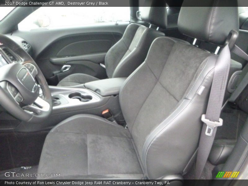 Destroyer Grey / Black 2017 Dodge Challenger GT AWD