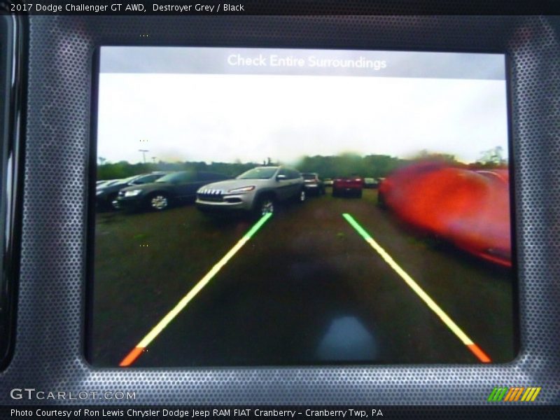 Destroyer Grey / Black 2017 Dodge Challenger GT AWD