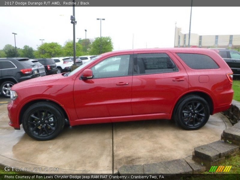 Redline / Black 2017 Dodge Durango R/T AWD