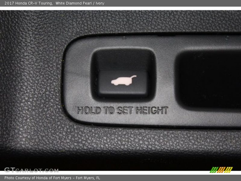 White Diamond Pearl / Ivory 2017 Honda CR-V Touring
