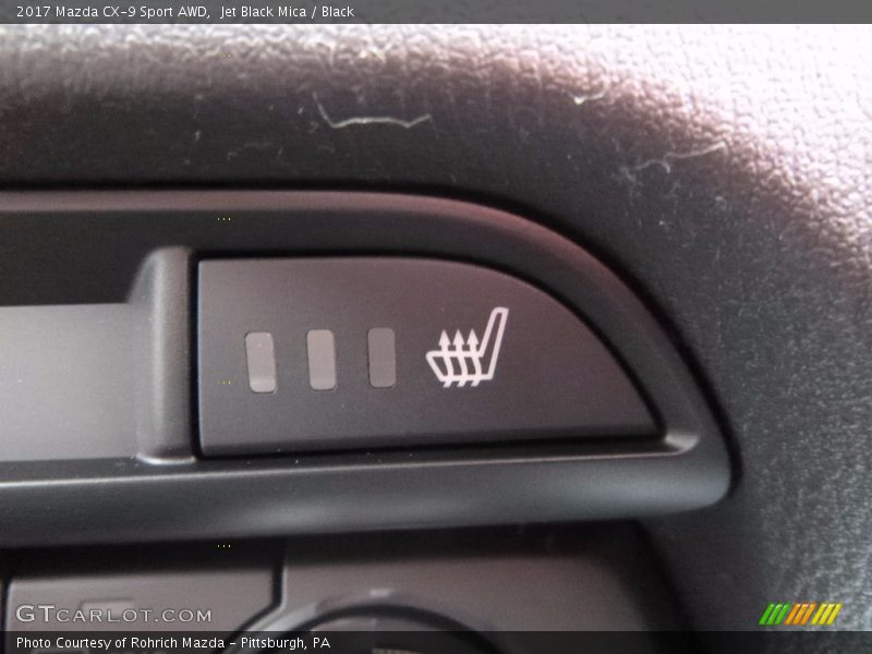 Jet Black Mica / Black 2017 Mazda CX-9 Sport AWD