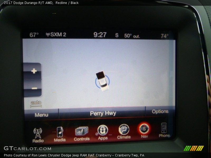 Redline / Black 2017 Dodge Durango R/T AWD