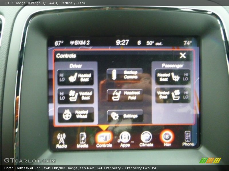 Redline / Black 2017 Dodge Durango R/T AWD