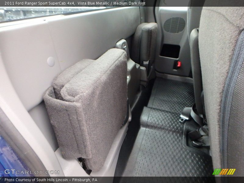 Vista Blue Metallic / Medium Dark Flint 2011 Ford Ranger Sport SuperCab 4x4