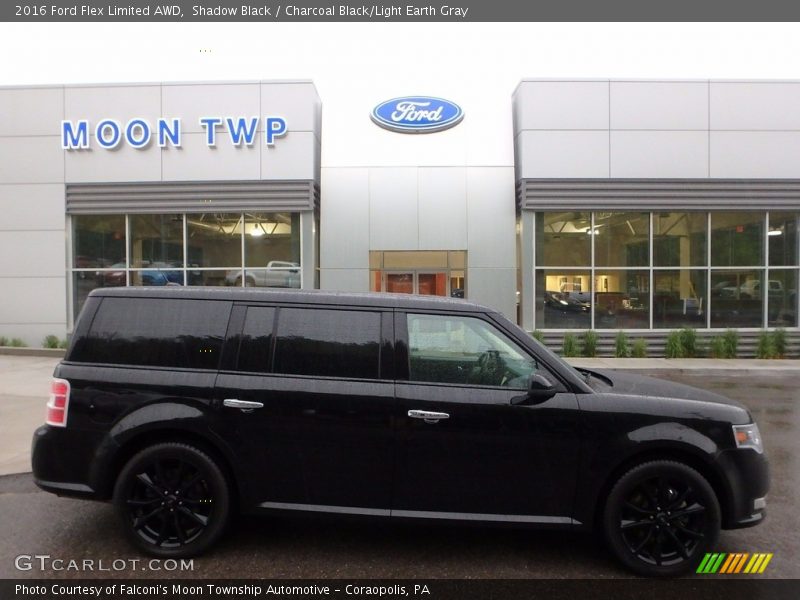 Shadow Black / Charcoal Black/Light Earth Gray 2016 Ford Flex Limited AWD