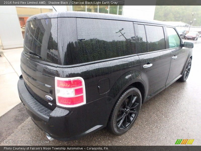 Shadow Black / Charcoal Black/Light Earth Gray 2016 Ford Flex Limited AWD