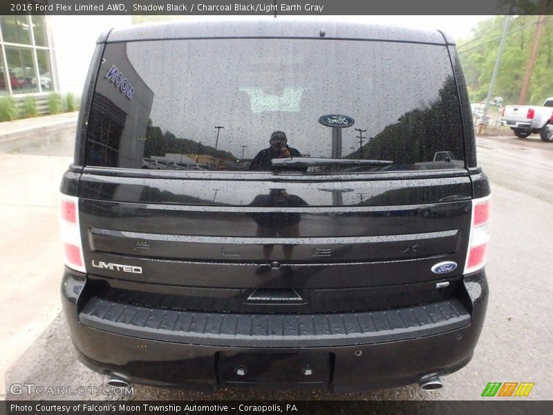 Shadow Black / Charcoal Black/Light Earth Gray 2016 Ford Flex Limited AWD
