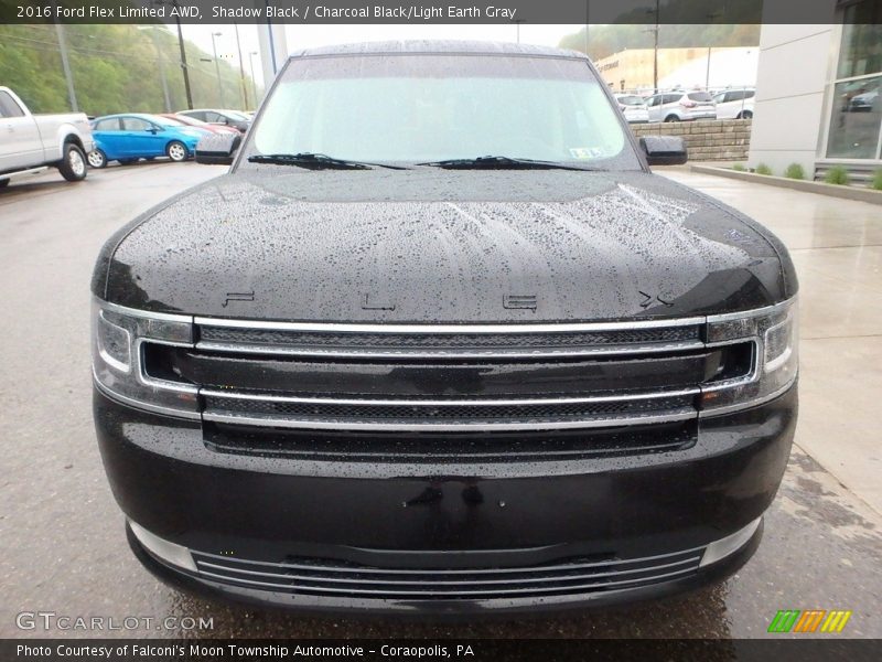Shadow Black / Charcoal Black/Light Earth Gray 2016 Ford Flex Limited AWD