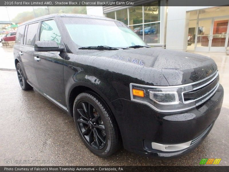 Shadow Black / Charcoal Black/Light Earth Gray 2016 Ford Flex Limited AWD