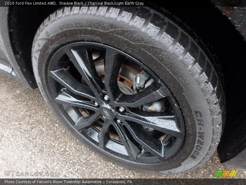 Shadow Black / Charcoal Black/Light Earth Gray 2016 Ford Flex Limited AWD