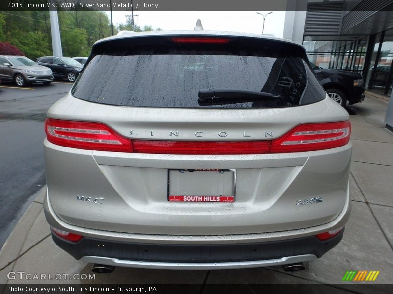 Silver Sand Metallic / Ebony 2015 Lincoln MKC AWD