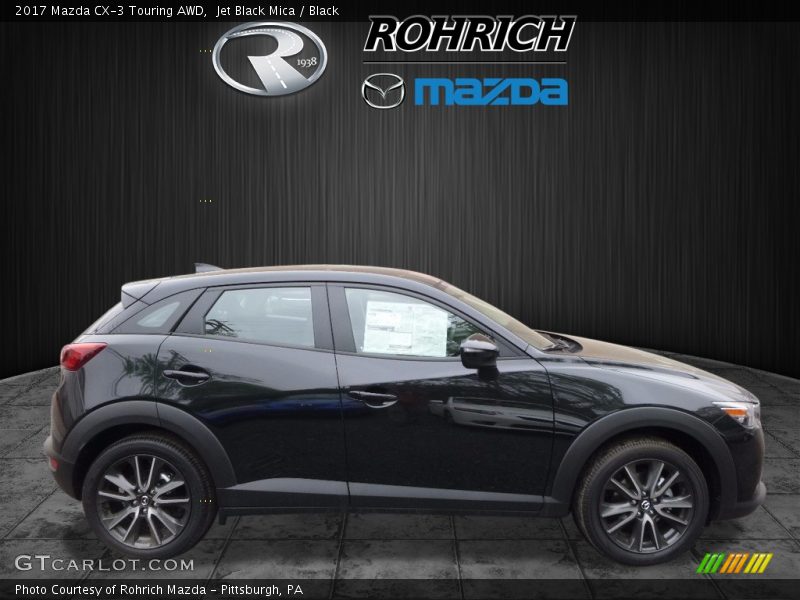 Jet Black Mica / Black 2017 Mazda CX-3 Touring AWD