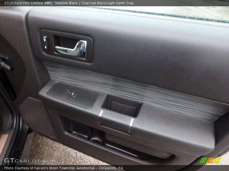 Shadow Black / Charcoal Black/Light Earth Gray 2016 Ford Flex Limited AWD