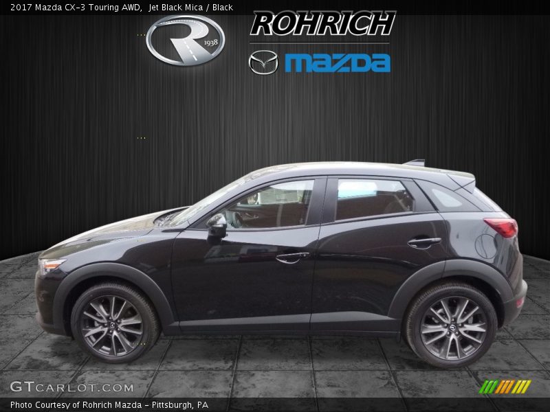 Jet Black Mica / Black 2017 Mazda CX-3 Touring AWD