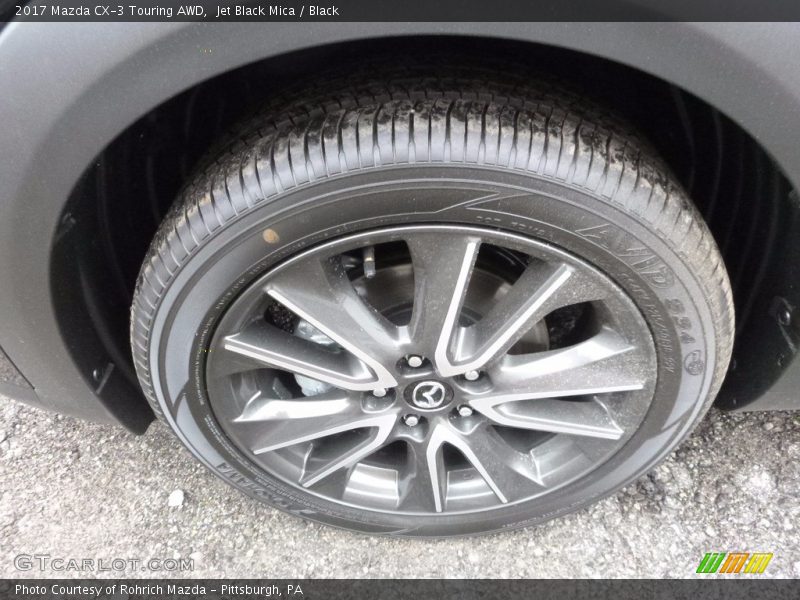 Jet Black Mica / Black 2017 Mazda CX-3 Touring AWD