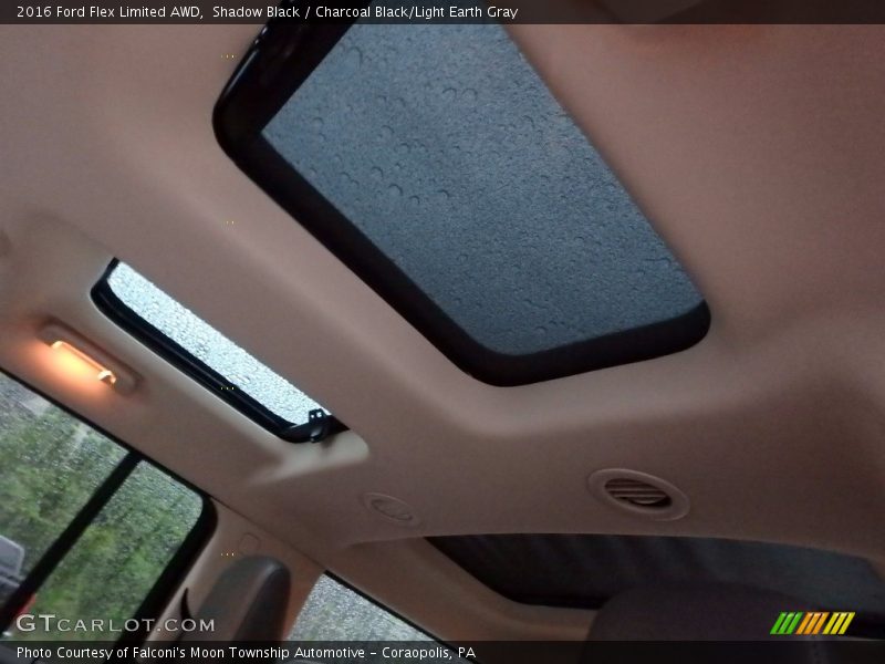 Shadow Black / Charcoal Black/Light Earth Gray 2016 Ford Flex Limited AWD