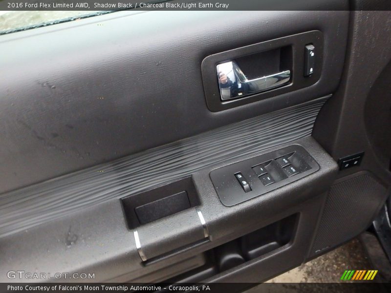 Shadow Black / Charcoal Black/Light Earth Gray 2016 Ford Flex Limited AWD