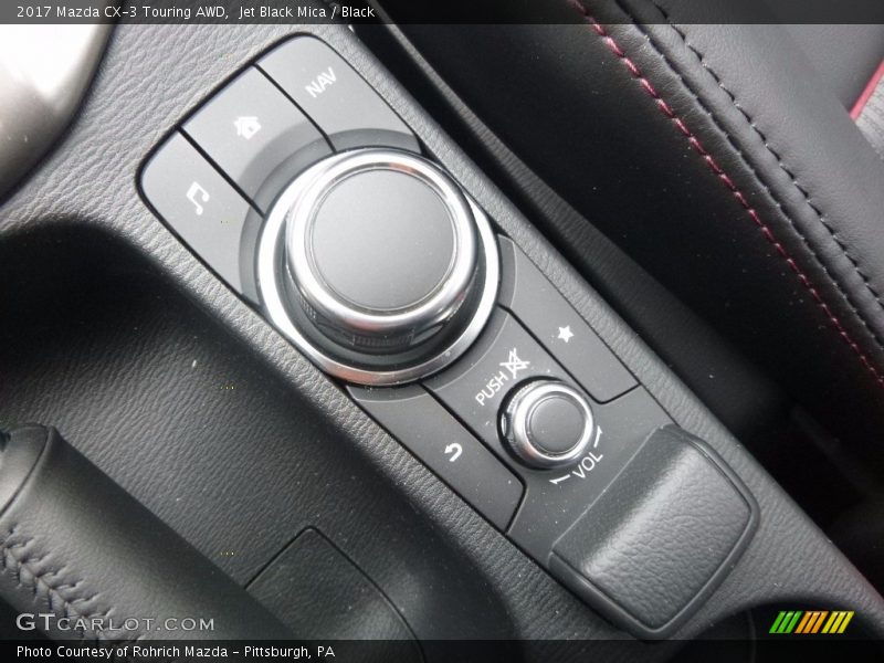 Jet Black Mica / Black 2017 Mazda CX-3 Touring AWD