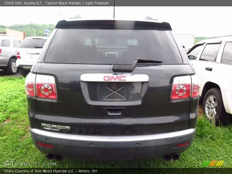 Carbon Black Metallic / Light Titanium 2008 GMC Acadia SLT