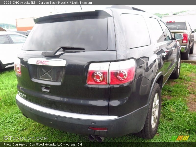 Carbon Black Metallic / Light Titanium 2008 GMC Acadia SLT