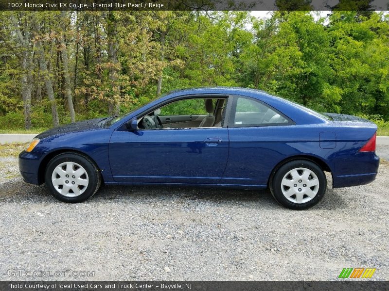  2002 Civic EX Coupe Eternal Blue Pearl
