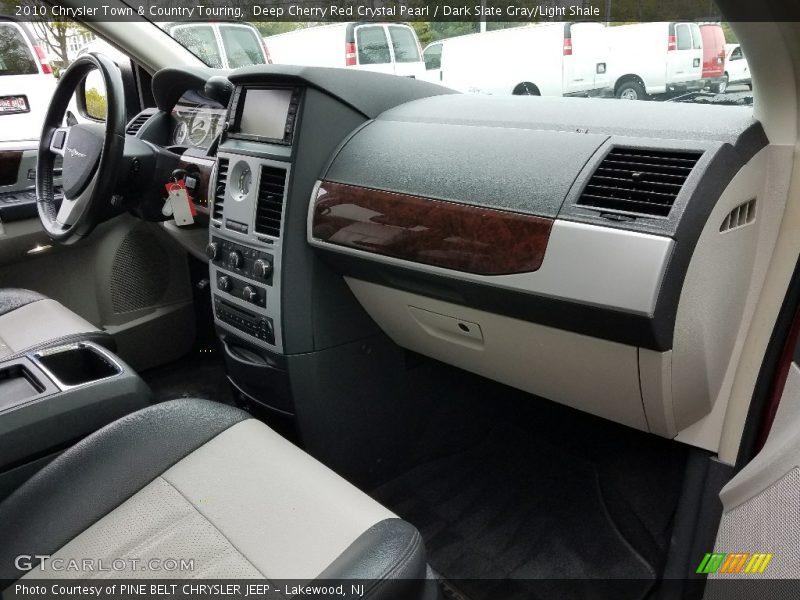 Deep Cherry Red Crystal Pearl / Dark Slate Gray/Light Shale 2010 Chrysler Town & Country Touring