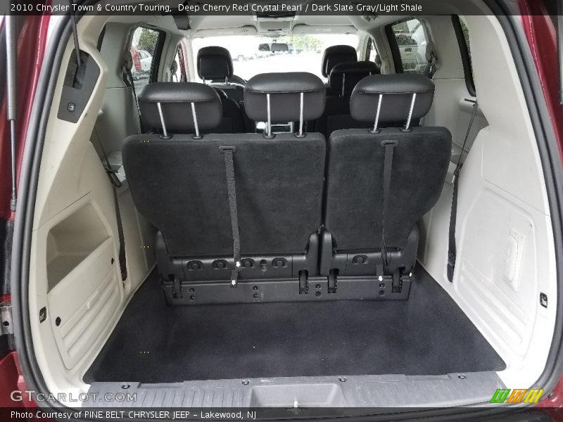 Deep Cherry Red Crystal Pearl / Dark Slate Gray/Light Shale 2010 Chrysler Town & Country Touring